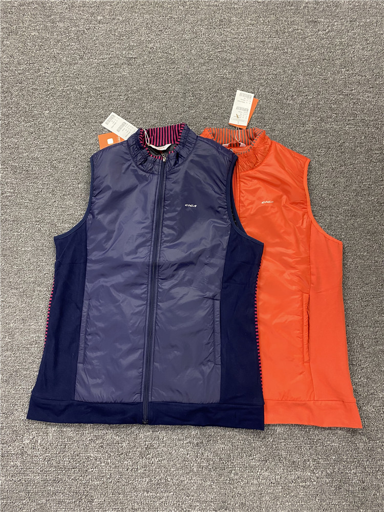 Exported to South Korea golf vest women's vest autumn and winter quilted warm with windproof lining golf clothing