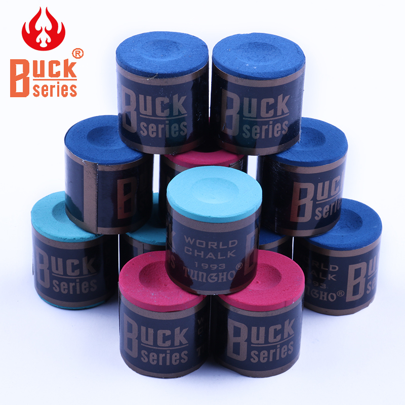 Buck Qiaoke powder billiards Qiao powder American black 8 club snooker club eight round qiao powder cylindrical rubbing powder