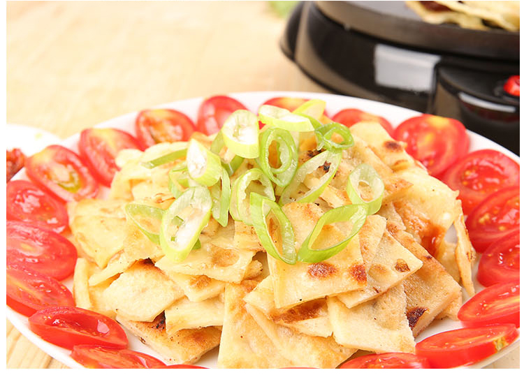 máy làm bánh crepe Đức điện nướng chảo một mặt sưởi ấm hộ gia đình máy pancake máy crepe hộ gia đình điện pan bánh mùa xuân máy máy bánh pizza - Máy Crepe 	máy làm bánh crepe shopee