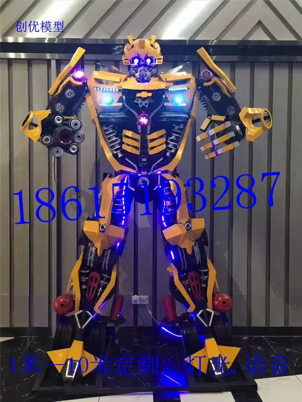 Máy biến áp lớn Hornet Bumblebee Optimus Prime Transformers Mô hình trang trí bằng kim loại - Gundam / Mech Model / Robot / Transformers 	mô hình gundam hg