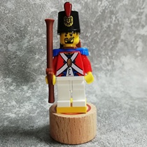 LEGO LEGO genuine brand people pirate series British soldiers pi092 interspersed building blocks table chess pieces