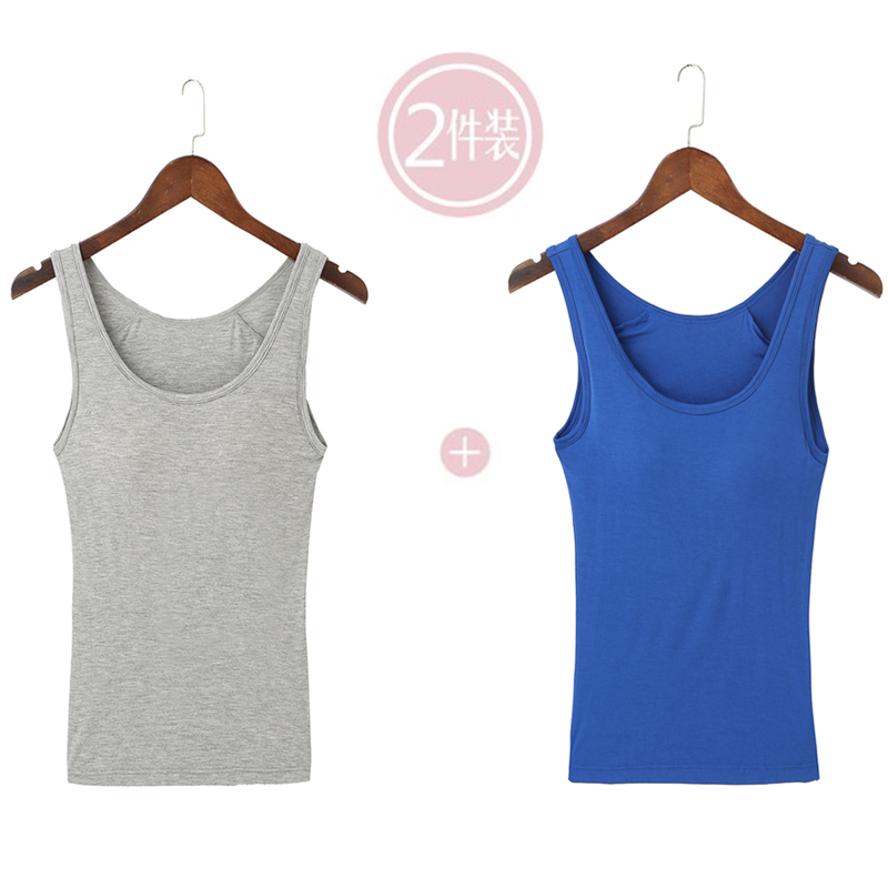 2 mảnh Mordale với ngực đệm sling vest womens nhẫn kiểu tập yoga dưới bra-free thép-miễn phí.