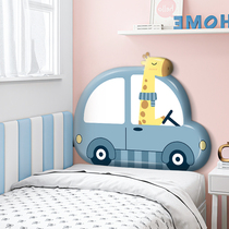 Cartoon self-adhesive anti-collision wall sticker 3d three-dimensional thick soft bag bed can be customized childrens bedside cushion baby room