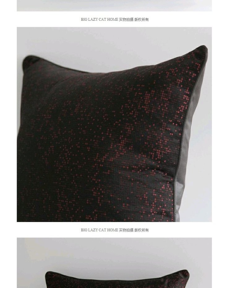 Giảm giá 30% / đơn giản hiện đại / mẫu ghế sofa phòng đệm / thiết kế hình học mẫu gối vuông gối thắt lưng gối trang trí sofa