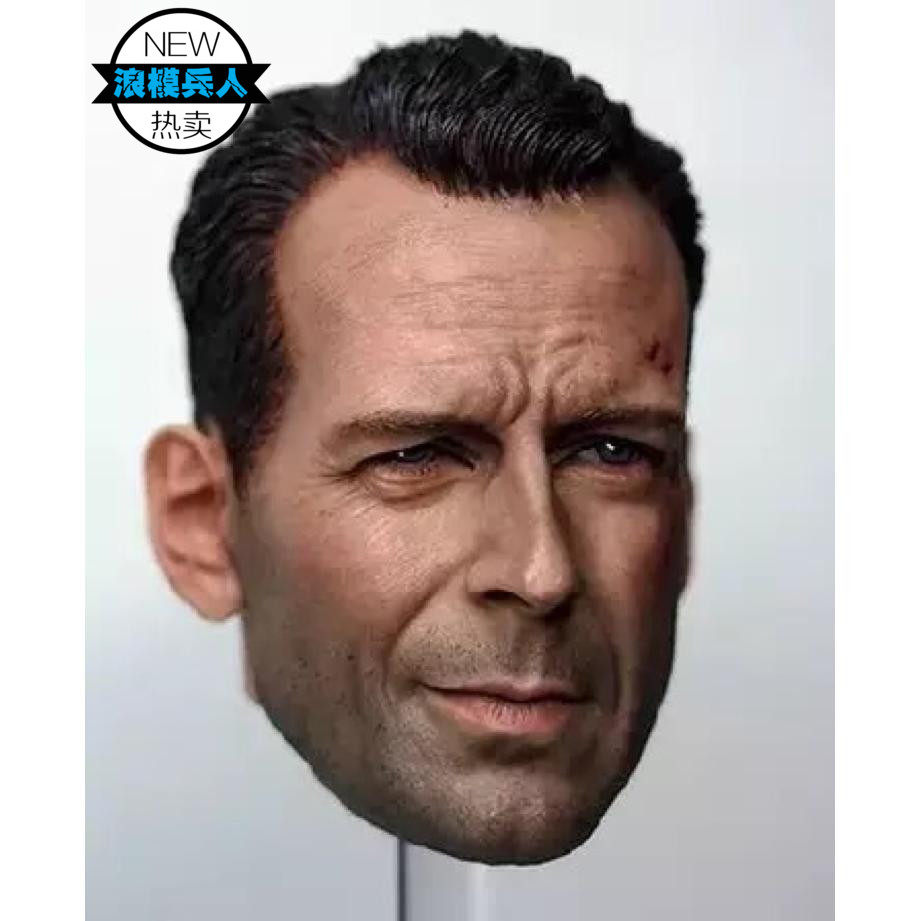 1 6 soldiers heads blues Willy old cloth head carving tiger bile Longwei shape damage spot