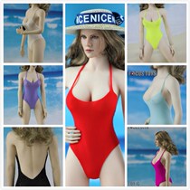 FOCUSTOYS 1 6 scale soldier accessories Sexy swimsuit beach hat set seven colors in stock