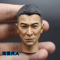  Soldier 1 6 Asian superstar Andy Lau head carving classic 12-inch vertical hair model spot