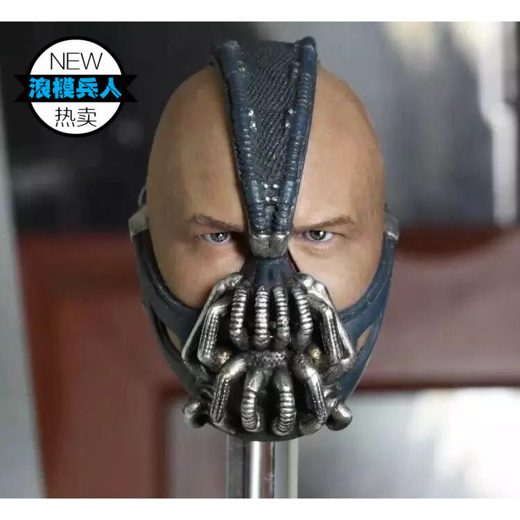 1 6 Batman Dark Knight Rise Bain Bains Babe Head Sculpture Spot (Batch)