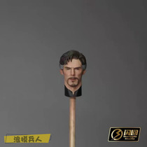  1:12 6 inch soldier doll hand-made flashback studio S bangs version Dr head carving cloak spot