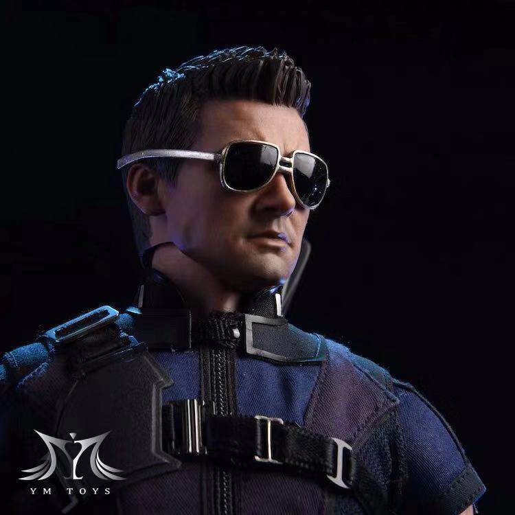 Spot 1: 6 YMtoys YMT023 soldiers occasionally with sunglasses model glasses trendy sunglasses loose pieces