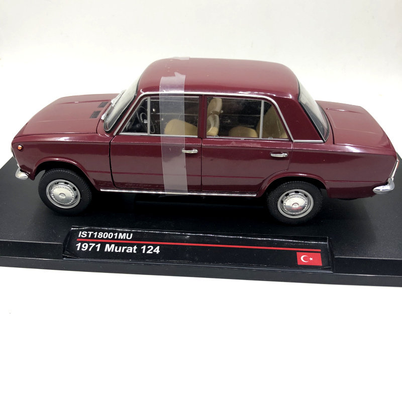 Flaw 1:18 IST Russia Rada Lada1200 Fiat Fiat 124 emulated car model