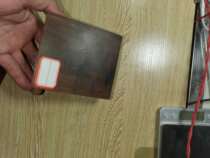 Large Red Red Wood Laos Old Material Acid Branches Swing Piece Handicraft Water Wave Texture