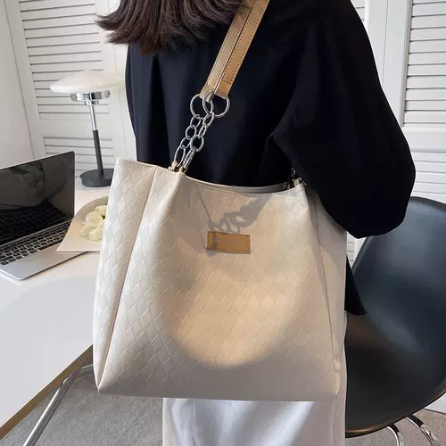 Модная вместительная и большая сумка через плечо, универсальная сумка на одно плечо, Южная Корея, городской стиль, подходит для студента