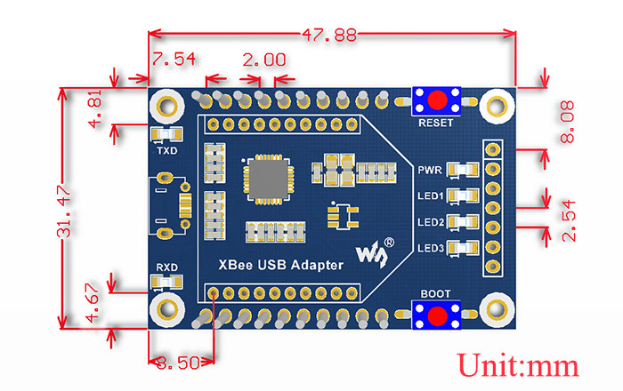 Xbee USB -адаптер