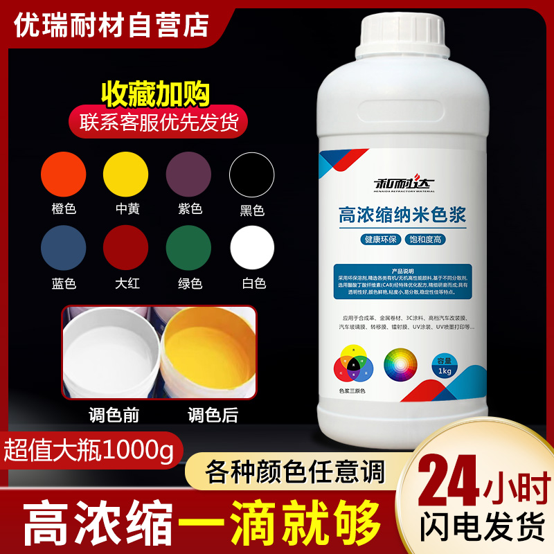 Oily colour paste covering force strong face suitable for synthetic leather polyurethane metal face glass jade face toning