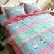 Khăn trải giường bằng vải bông ba mảnh được lót bằng tấm bông dày ga giường cotton
