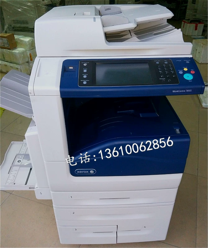 Xerox 7556 3375 5575 7835 7855 7845 Máy photocopy màu A3 + Máy in kỹ thuật số đa năng - Máy photocopy đa chức năng máy photocopy canon