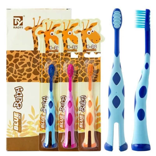 Модная детская розовая зубная щетка для мальчиков для принцессы, 6 лет