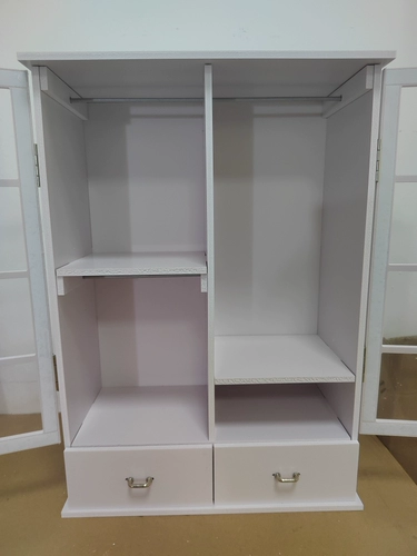 [MyDoll] 6 очков детская мебель. Барби гардероб (нет места для настройки)