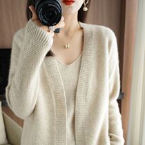 Plain flagship store long-sleeved womens clothing 2022 new age-reducing high-end professional early autumn popular early autumn clothing fashion