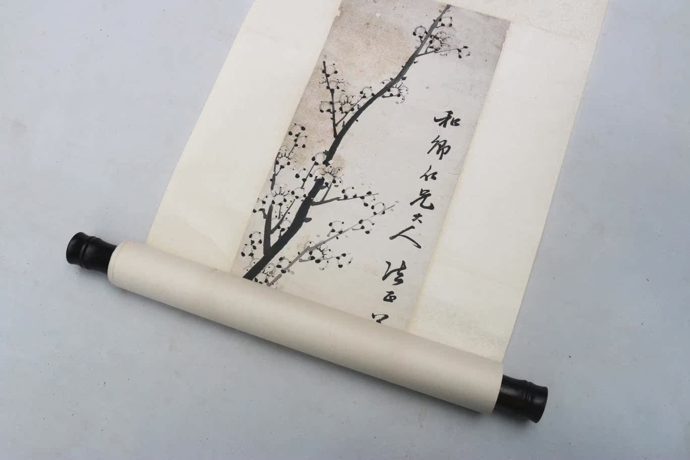 (ancient Chinese calligraphy and calligraphy to play) The late Qing dynasty China's Yao Hink Meqin strips