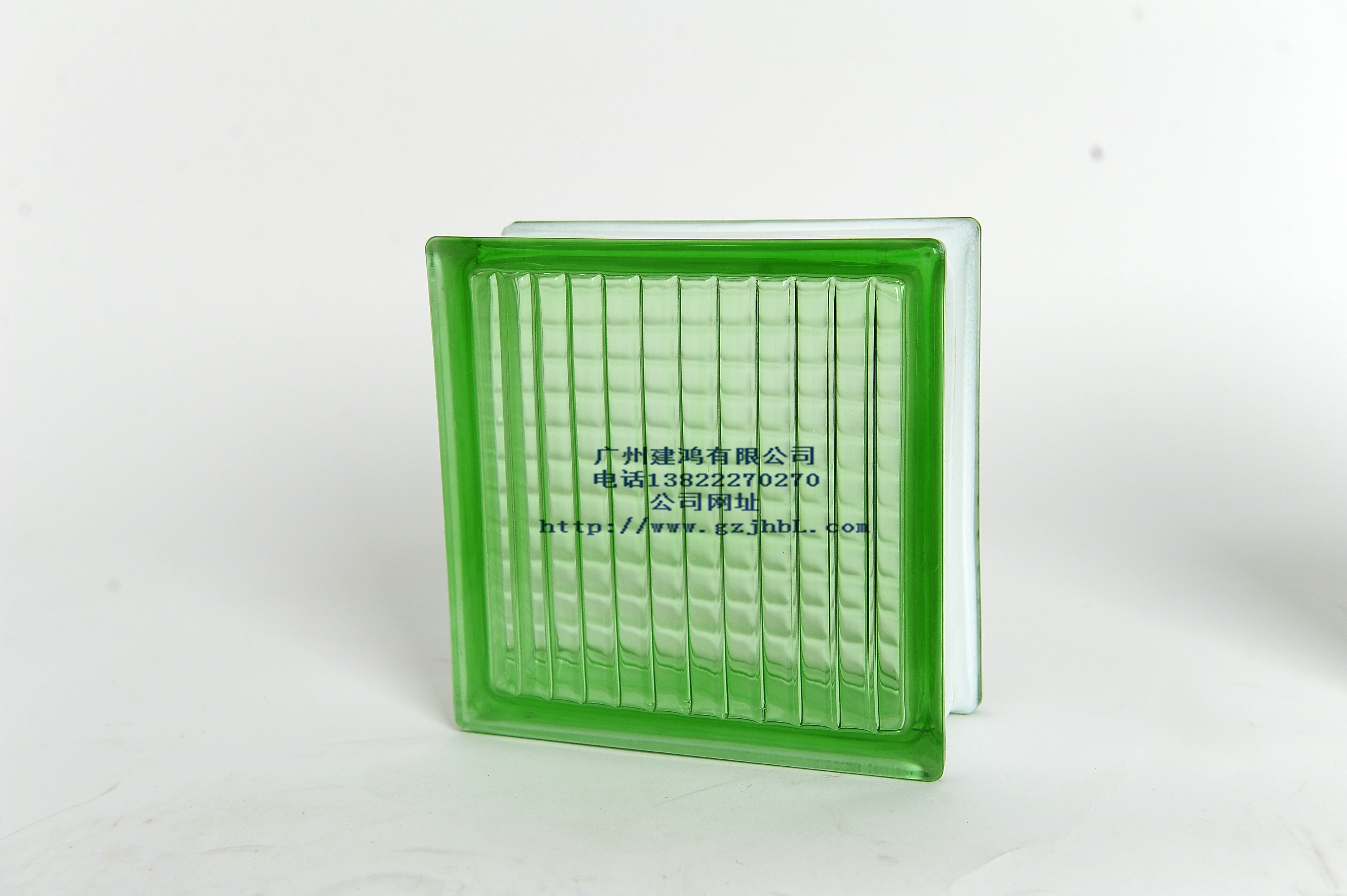 Original Color Green Parallel TatXX_ENCODE_CASE_CAPS_LOCK_Off Glass Brick Stained Glass Brick Glass Brick Partition TV Background Wall Manufacturer