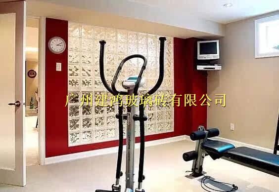 Imported 240*240 cloud pattern glass brick partition wall entrance glass brick Powder room partition glass brick