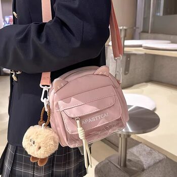 Japanese Style ins Style Cute Little Fresh Crossbody Bag Student Casual Versatile Small Bag Girl Kidsren Mobile Phone Bag