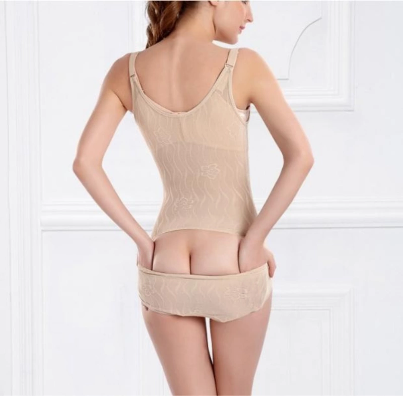 [Mua hai trừ mười] Xiêm body corset hỗ trợ bụng ngực hông loại một mảnh phù hợp với corset kích thước lớn cơ thể corset quần áo gen bụng giảm eo