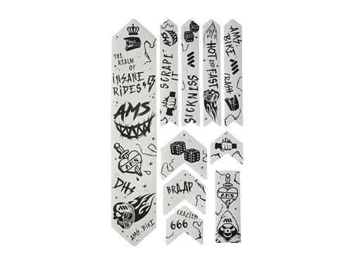 Укрепляющий велосипед, светоотражательная защитная рама, наклейка, Испания, улучшенная версия