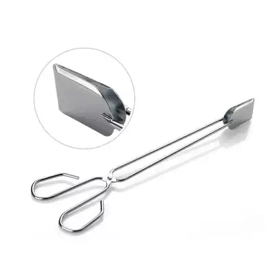Stainless steel food clip Kitchen cake bread clip Buffet barbecue clip Roast duck steak clip Baking oven clip