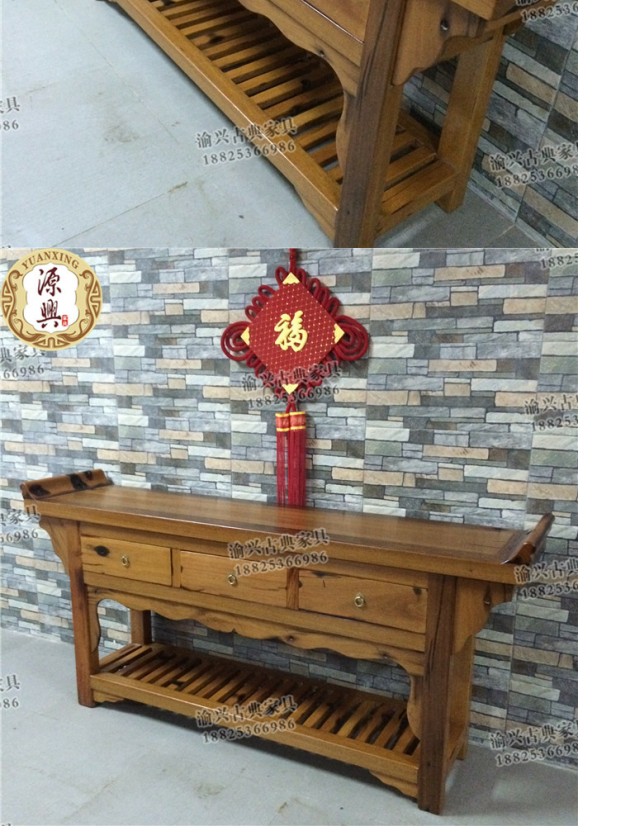 Bàn để bàn phật cũ Thuyền gỗ nội thất gỗ chắc chắn bàn gỗ vài chiếc bàn phật cho bàn Trung Quốc cổ ngồi xổm - Bàn / Bàn bàn gỗ đẹp