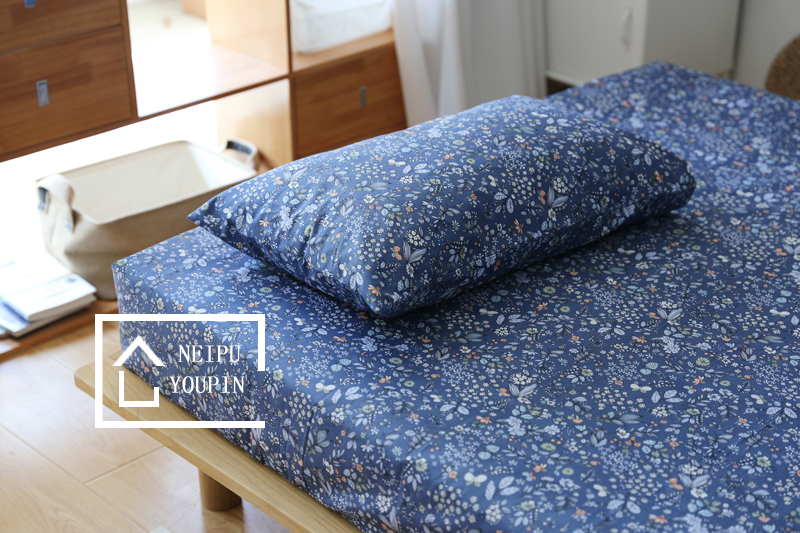 Chăn bông đơn mảnh phong cách Nhật Bản cotton vườn hoa chăn đôi 200 * 230 - Quilt Covers chăn băng lông