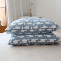 New foreign trade cotton Japanese envelope pillowcase cartoon single 43*63 student dormitory cotton pillow bag single