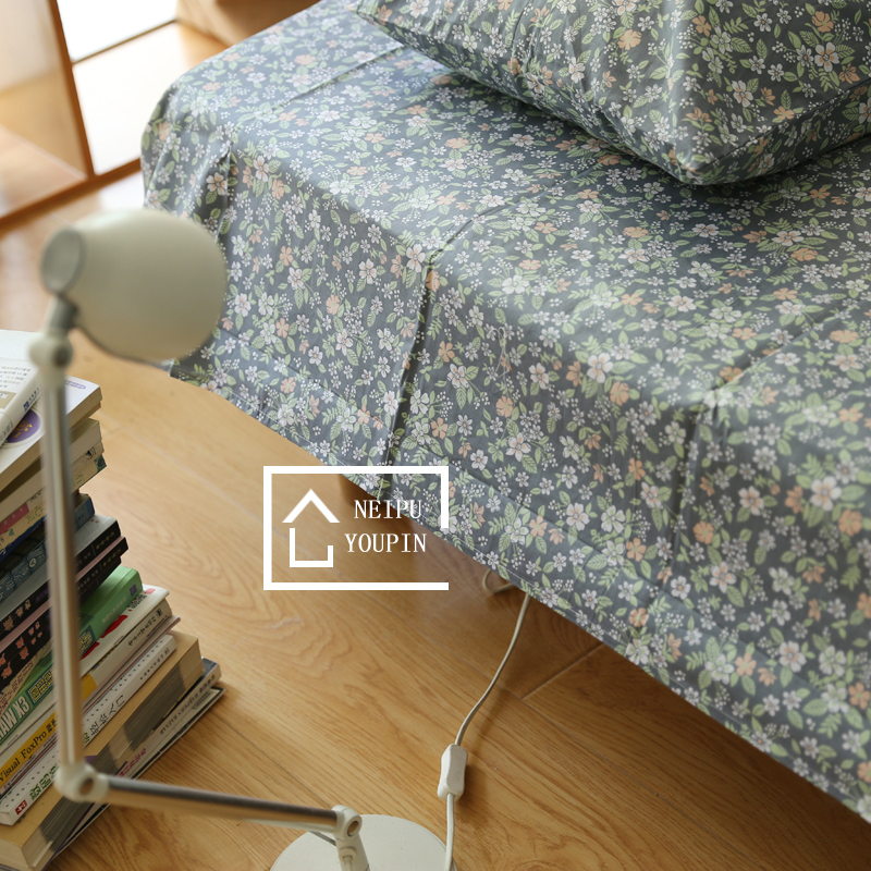 Khăn bông duy nhất mảnh đúp mục vụ Saika 1.5m1.8 giường m Khăn bông 1,2m Ký túc xá Độc thân - Khăn trải giường ga trải giường cotton