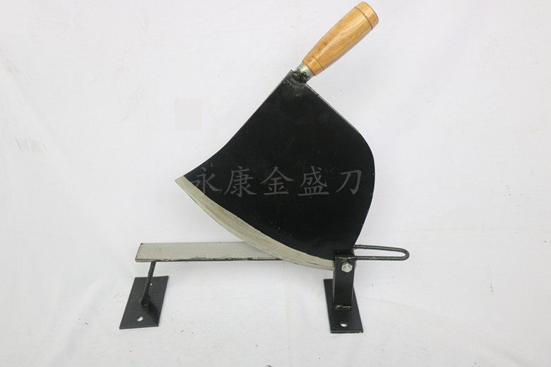 全钢药刀手工切药刀铡刀中药刀食品铡刀药材切片刀中药铡刀大闸刀-阿里巴巴
