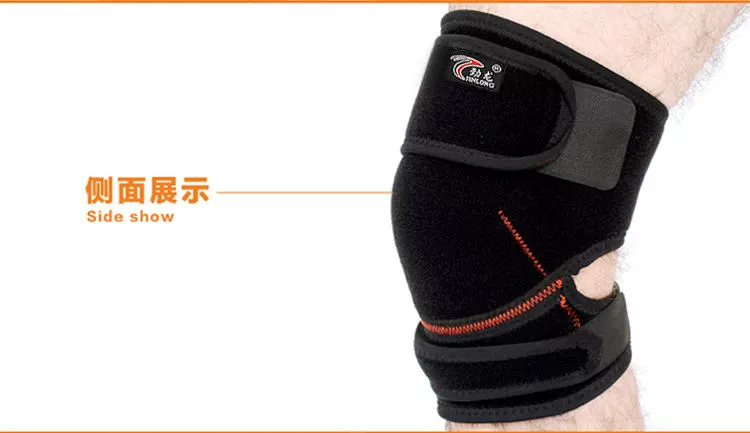Jinlong cưỡi đầu gối đệm leo núi màu xanh bóng thể thao chuyên nghiệp bảo vệ thiết bị chống gió thoáng khí ấm núi xe đạp đầu gối