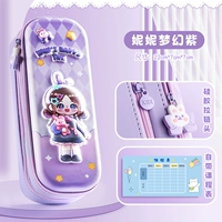 【Двойной трехмерный трехмерный】 Ni Ni Fantasy Fantasy Purple/Отправить вазу + график курса