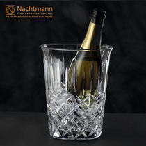 Germany imports NACHTMANN ice bucket crystal glass household large capacity bar creative dry ice bucket