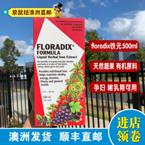 Kangaroo girl Australia direct mail Germany imported iron yuan Floradix womens iron 500ml