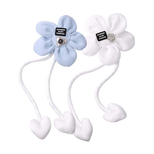 Модный аксессуар в виде сердечка, рубашка, брошь, в цветочек