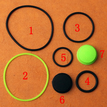 Bright flashlight waterproof ring rubber button cap switch cap sealing ring silicone O-ring waterproof ring accessories