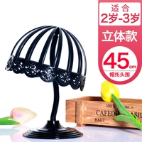 Черный, трехмерный, 45см