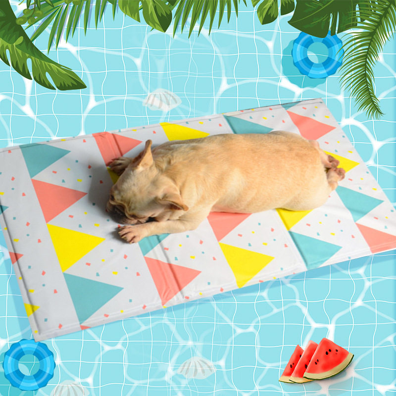 Summer dog ice mat nest sleeping mat four seasons mat corgi sleeping mat floor mat cooling mat mat pet dog kennel