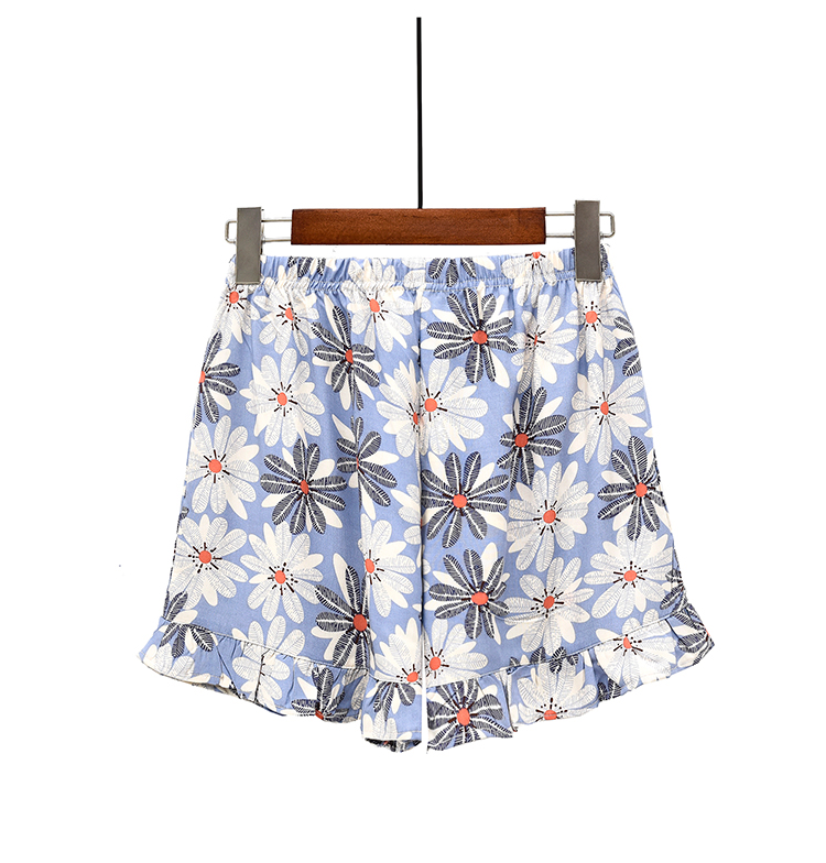 Mùa hè 2018 quần ngủ nữ mỏng phần nhân tạo cotton nhà cotton lỏng cotton nữ quần short thoáng mát và thoáng khí quần tây nữ