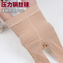 SK8881 Pressure Wire Socks Matt Matt Without Marks Socks Silk Socks Pressure Slim Leg Meat Color Pants Socks Strong and anti-seduces