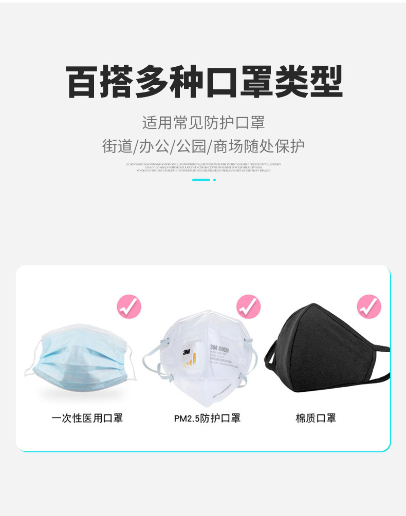 一次性口罩防护垫片 100片 图6