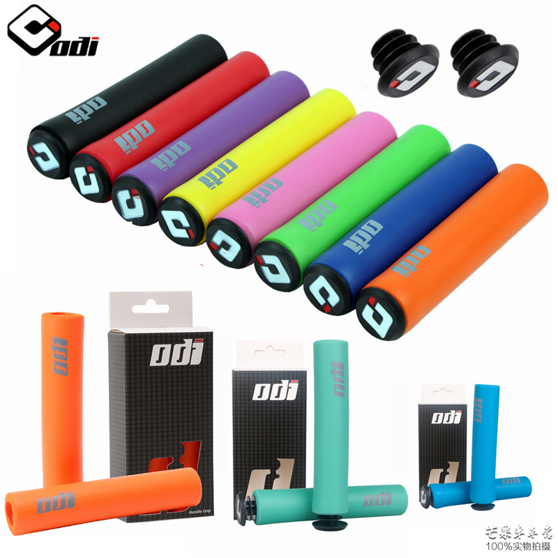 American ODI silicone handle mountain bike folding bicycle grip ultra-light shock absorption and dirt-resistant bicycle accessories
