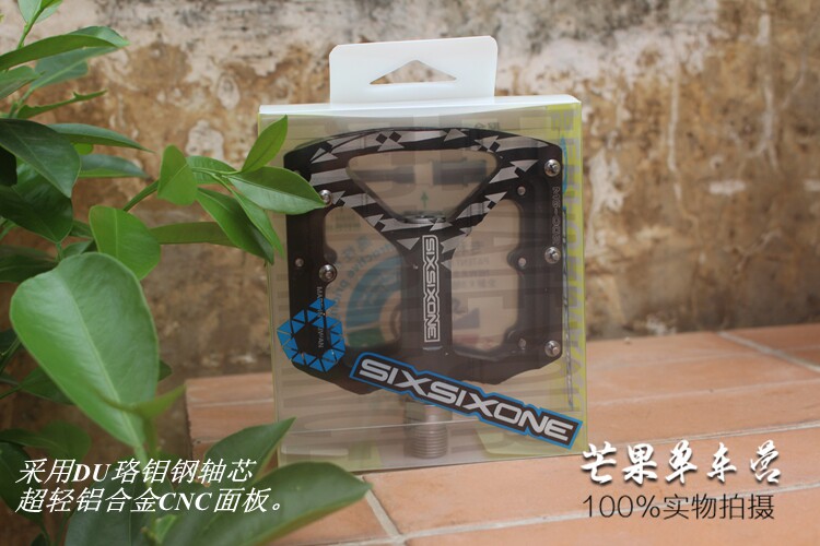 Педали для велосипеда 台产 sixsixone 661脚踏 山地自行车越野 超轻铝合金 培林脚踏板 OTHER