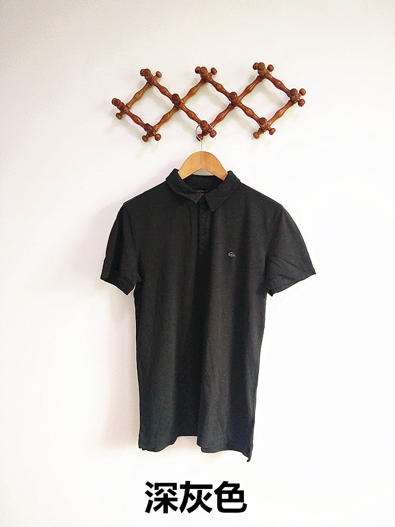 18 nam Úc Châu Âu và Châu Mỹ lướt sóng qs áo thêu POLO Màu áo liền thân ngắn tay áo t nút cotton thoải mái nửa tay áo áo polo ralph lauren